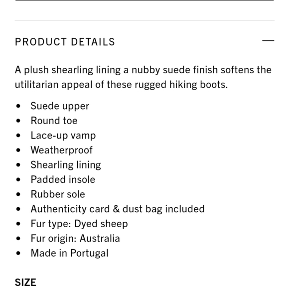 MOVING SALE!! Aquatalia juliet suede lined hiking boots - Picture 3 of 6